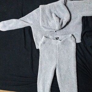 Gray soft set size (7/8) in kids